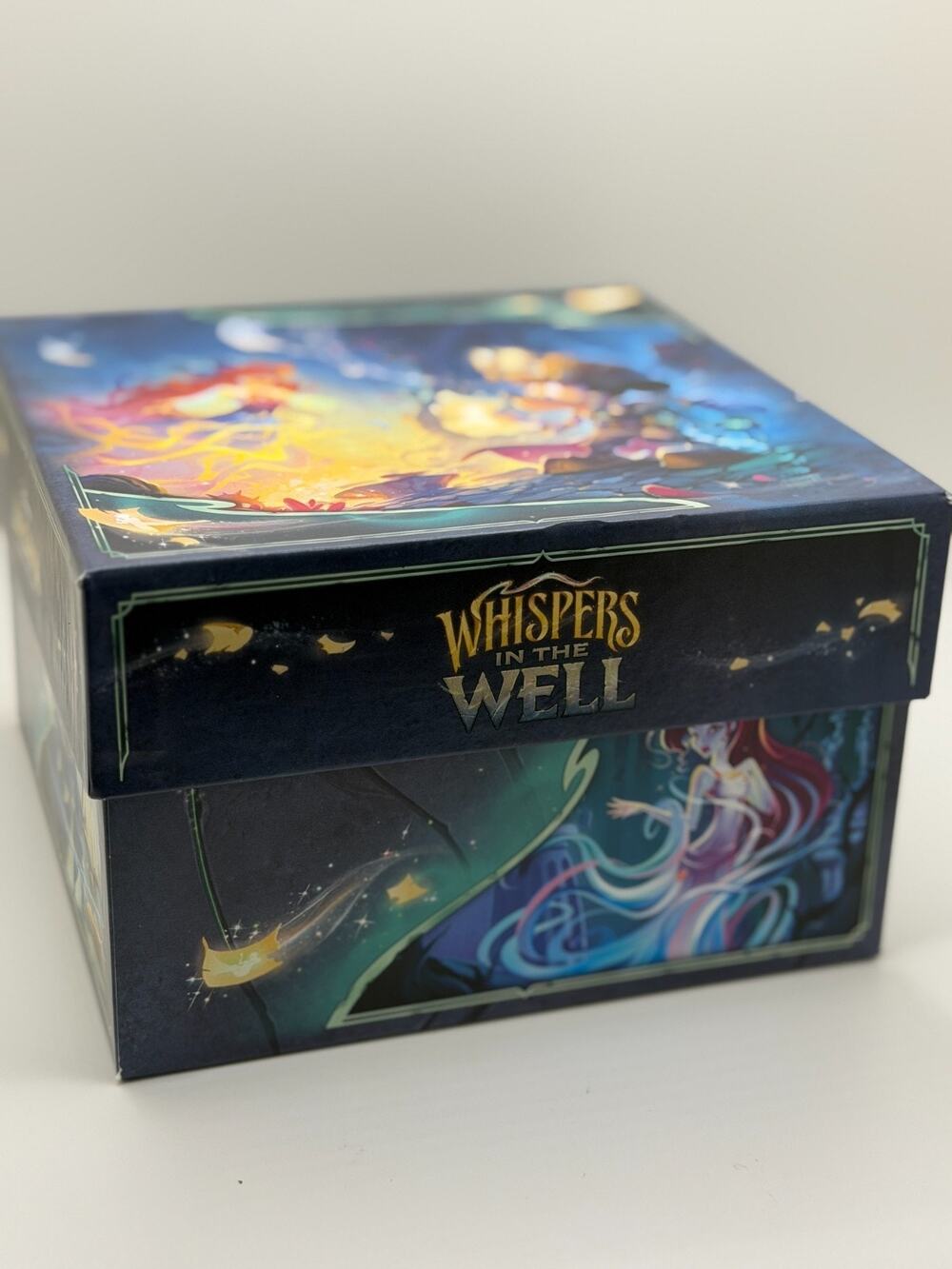 Lorcana Whispers in the Well EMPTY Illumineers Trove - Collectible Storage Box